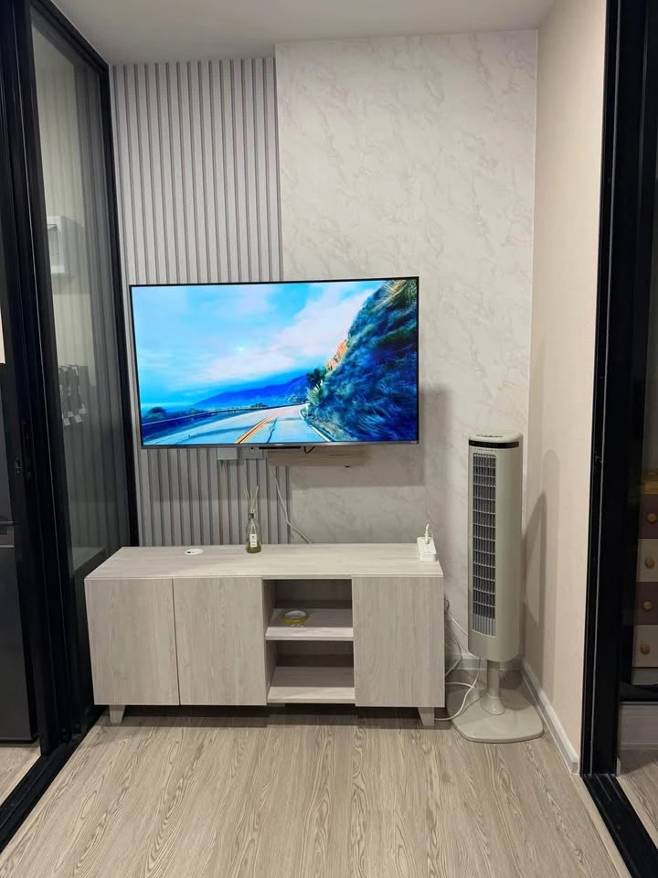 ให้เช่า KAVE SEED เกษตร ห้องสตูดิโอ ตกแต่งบิวท์อินอย่างดี แถมเครื่องใช้ไฟฟ้าครบ พร้อมเข้าอยู่ทันที