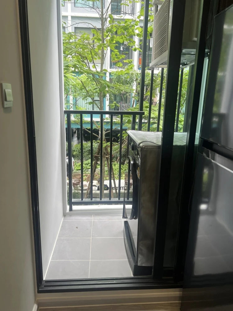 ให้เช่า KAVE SEED KASET  1 Bedroom Extra ชั้น 2 ไม่สูง เฟอร์ เครื่องใช้ไฟฟ้าครบ มาจองเลย อย่าพลาด