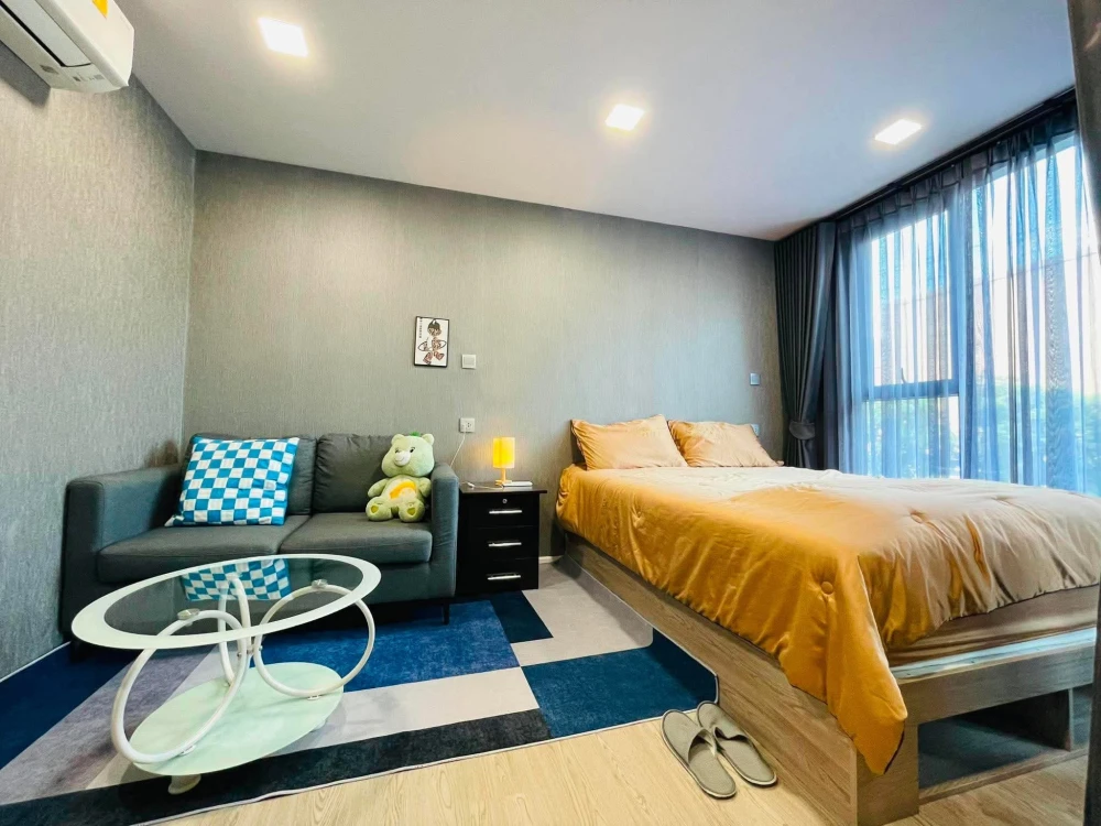 ให้เช่า Kave Town Colony ชั้น 2 วิวนอก แต่งครบ น่าอยู่ สนใจจองเลย ห้ามพลาด