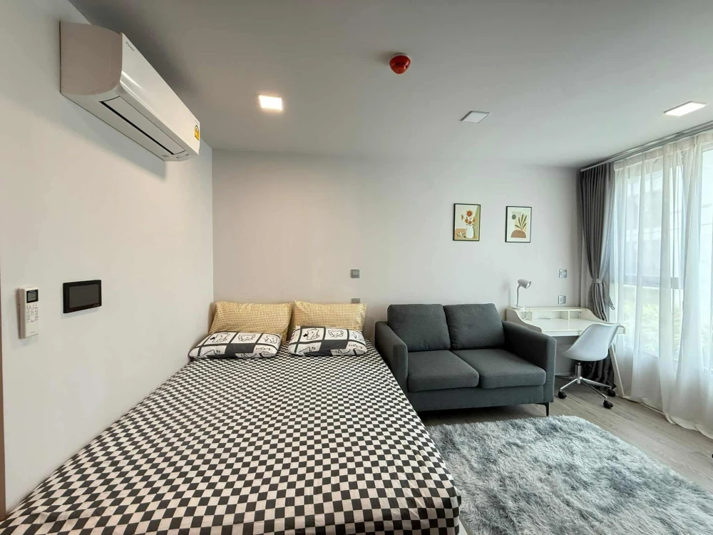 ให้เช่า Kave Town Colony ชั้น 3 วิวนอก แต่งครบ พร้อมเข้าอยู่ จองเลย ห้ามพลาด