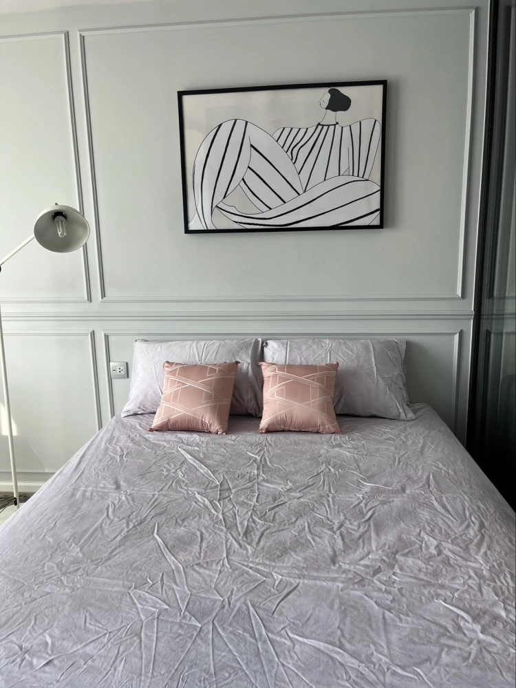 ให้เช่า Kave Town Colony ชั้น 6 ห้องมุม ห้องแต่งครบ พร้อมอยู่ จองเลย