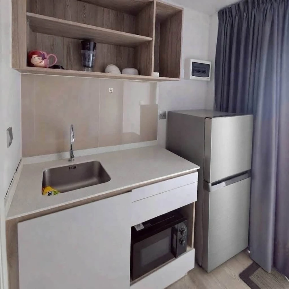 ให้เช่า Kave Town Colony ห้องน่าอยู่ มาพร้อมเฟอร์นิเจอร์ครบครัน หิ้วกระเป๋าเข้าอยู่ได้เลยจ้า