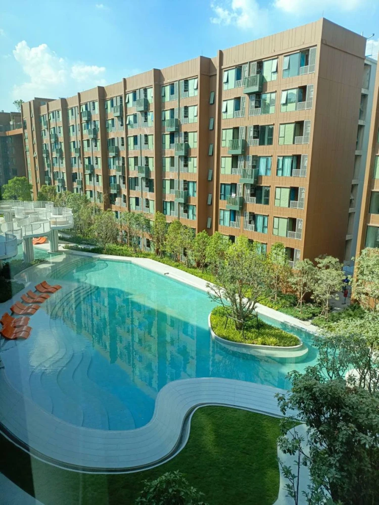 ให้เช่า Kave Town Colony ห้องแต่งพร้อมอยู่ ชั้น 5 ได้วิวสวนและสระน้ำ ราคาอย่างคุ้ม มาจองเลย อย่าพลาด