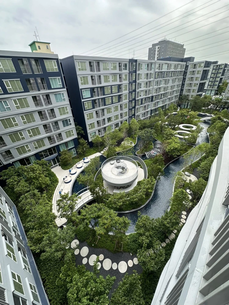 ให้เช่า Kave Town Island ชั้น 7 วิวใน มุมดี วิวสวย มาพร้อมการตกแต่งที่ครบครัน จองเลยจ้า