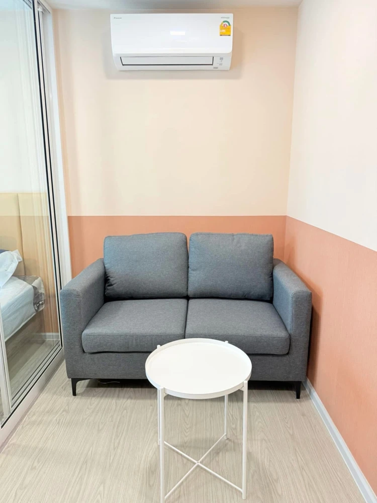 ให้เช่า Kave Town Island ห้องแต่งสวยคุมโทน ชั้น 3 เฟอร์นิเจอร์ครบครัน หิ้วกระเป๋าเข้าอยู่ได้เลยจ้า