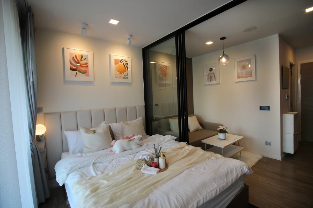 ให้เช่า Kave Town Shift ชั้น 5 ห้องสวย แต่งครบ สนใจจองเลย อย่ารอช้า