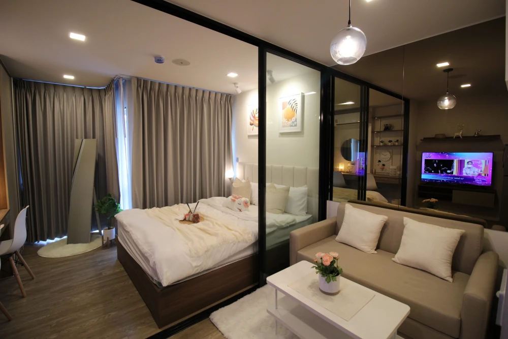 ให้เช่า Kave Town Shift ชั้น 5 ห้องสวย แต่งครบ สนใจจองเลย อย่ารอช้า