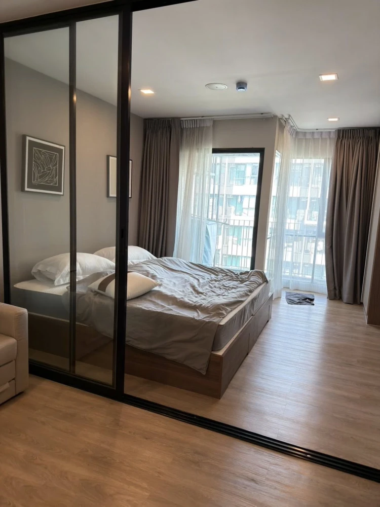 ให้เช่า Kave Town Shift ห้องชั้น 7 ตกแต่งคุมโทน เฟอร์นิเจอร์ครบครัน หิ้วกระเป๋าเข้าอยู่ได้เลยจ้า