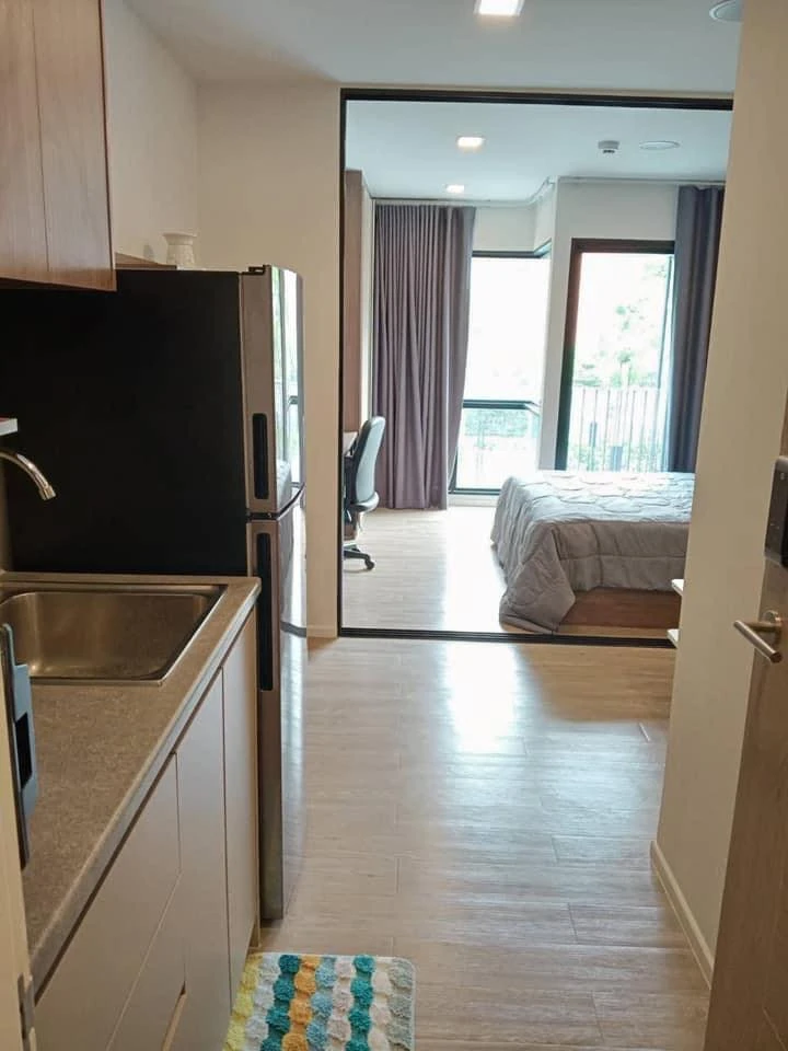 ให้เช่า  Kave town space ชั้น 2 วิวนอก แต่งครบ น่าอยู่ จองเลย ห้ามพลาด