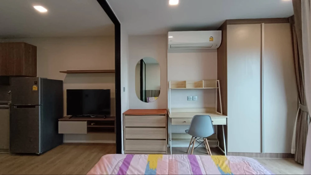 ให้เช่า Kave Town Space ชั้น 6 วิวนอก แต่งครบ น่าอยู่ สนใจจองเลย