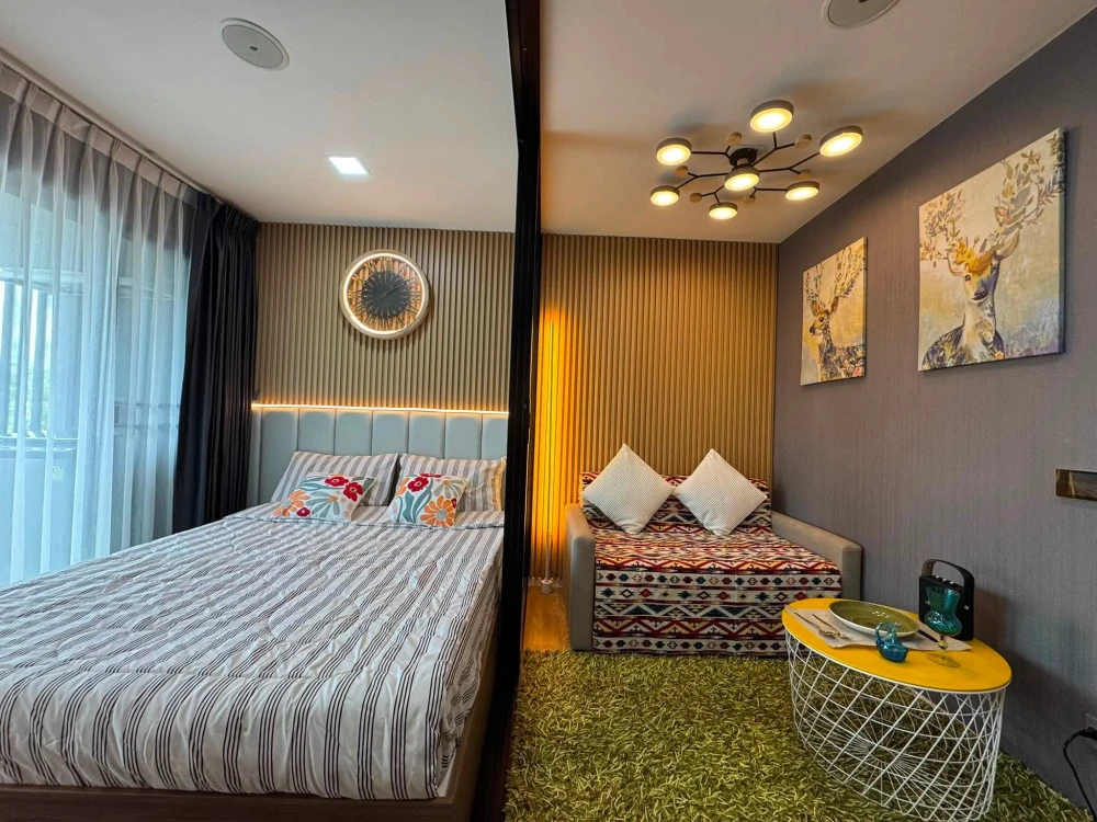 ให้เช่า Kave town space ตกแต่งครบครัน สวยปังมากๆ ดูดีมีสไตล์สุดๆ พร้อมเข้าอยู่แล้วจ้า