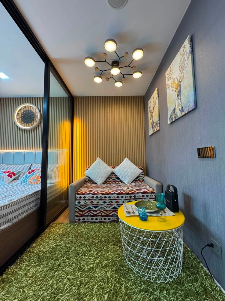 ให้เช่า Kave town space ตกแต่งครบครัน สวยปังมากๆ ดูดีมีสไตล์สุดๆ พร้อมเข้าอยู่แล้วจ้า