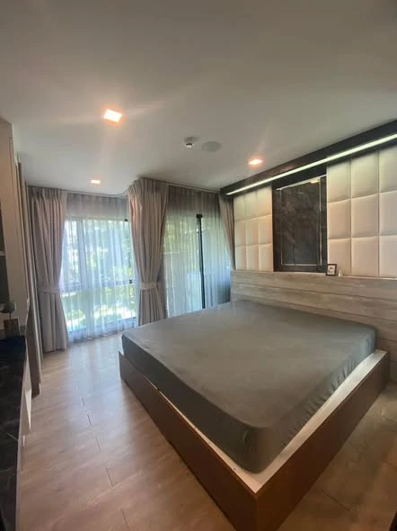 ให้เช่า Kave Town Space ห้องแต่งสวยครบครัน บิ้วอินหัวเตียงอย่างดี พลาดแล้วจะเสียใจ