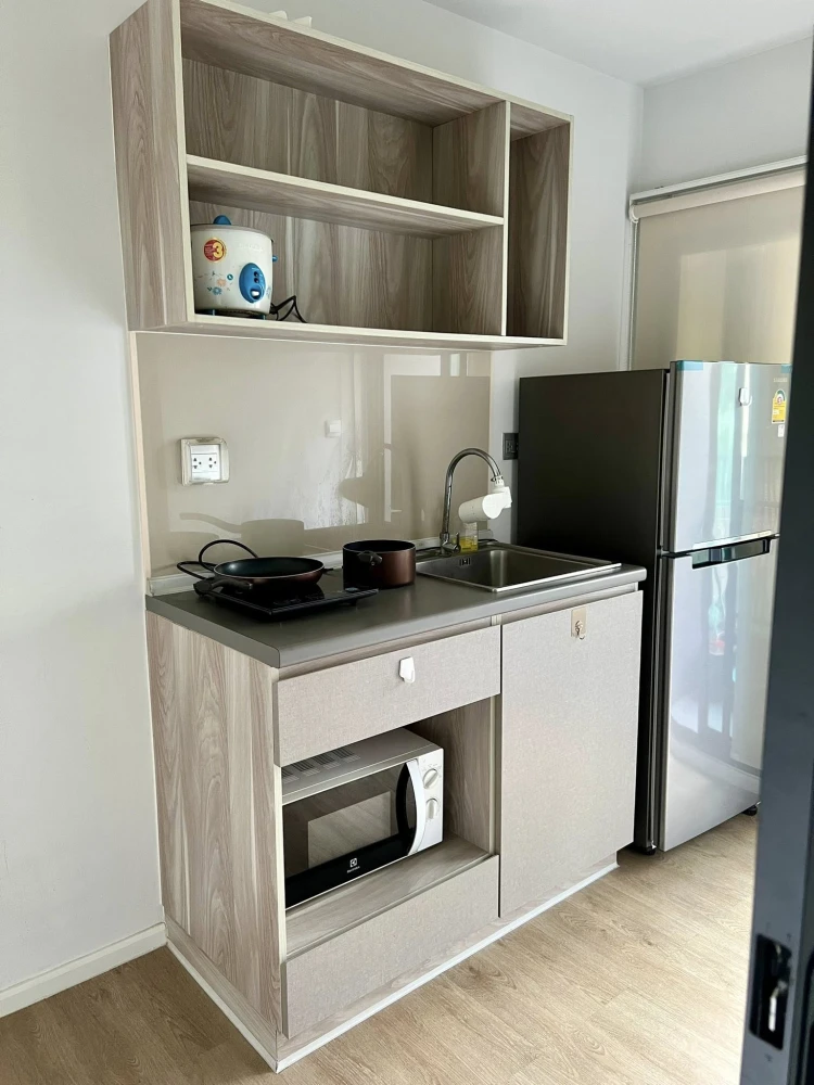 ให้เช่า Kave TU ชั้น 4 ห้องริม วิวสวนและสระ แต่งครบ น่าอยู่ จองด่วน ห้ามพลาด