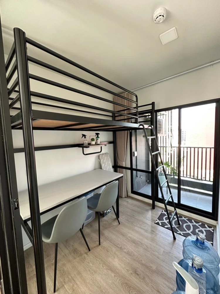 ให้เช่า Kave TU ชั้น 6 ห้องมุม แต่งครบ หิ้วกระเป๋าเข้าอยู่ได้ทันที สนใจจองเลย ด่วนๆ