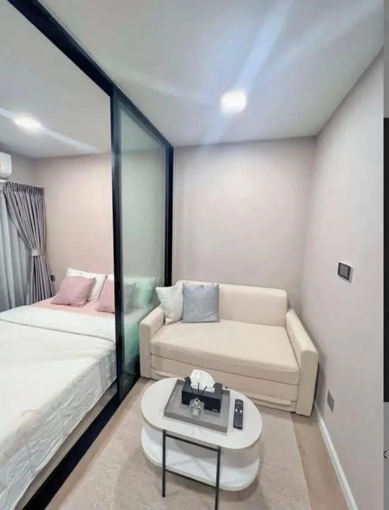 ให้เช่า Kave TU ชั้น 7 ห้องน่าอยู่ มาพร้อมเฟอร์และเครื่องใช้ไฟฟ้าที่ครบครัน สนใจรีบจองเลย