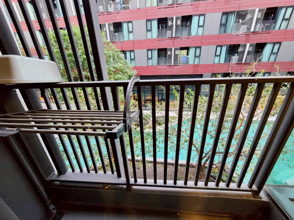 ให้เช่า Kave TU ห้องชั้น 3 บิ้วอินเฟอร์นิเจอร์อย่างดี มาพร้อมสิ่งอำนวยความสะดวกครบครัน จองเลย