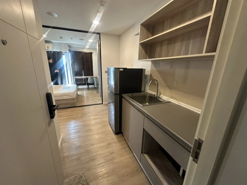 ให้เช่า Kave TU ห้องชั้น 8 ทำเลดี เดินทางสะดวก มาพร้อมเฟอร์นิเจอร์ครบครัน หิ้วกระเป๋าเข้าอยู่ได้เลยจ้า