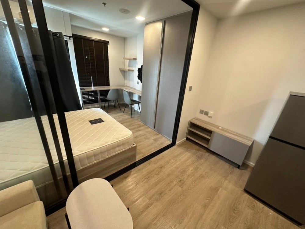 ให้เช่า Kave TU ห้องชั้น 8 ทำเลดี เดินทางสะดวก มาพร้อมเฟอร์นิเจอร์ครบครัน หิ้วกระเป๋าเข้าอยู่ได้เลยจ้า