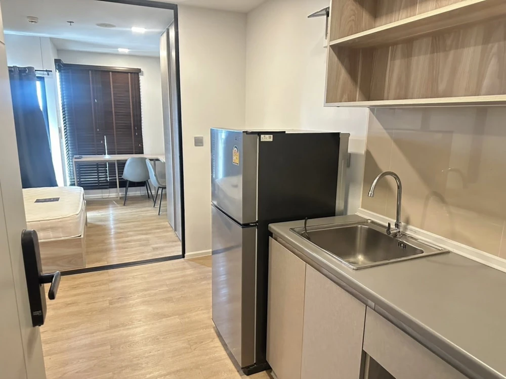 ให้เช่า Kave TU ห้องชั้น 8 ทำเลดี เดินทางสะดวก มาพร้อมเฟอร์นิเจอร์ครบครัน หิ้วกระเป๋าเข้าอยู่ได้เลยจ้า