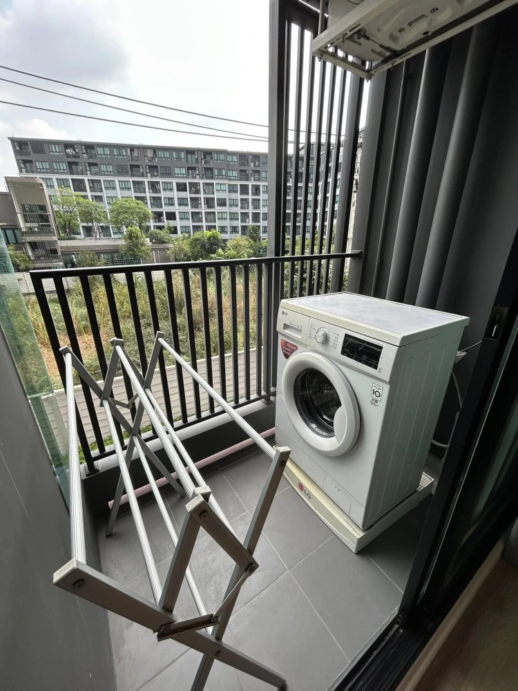 ให้เช่า Kave TU ห้องน่าอยู่ ชั้น 3 มาพร้อมเฟอร์นิเจอร์และเครื่องใช้ไฟฟ้าครบครัน หิ้วกระเป๋าเข้าอยู่ได้เลยจ้า