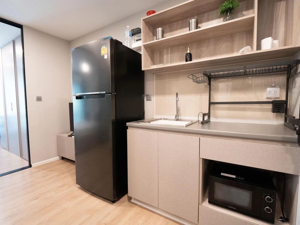 ให้เช่า Kave TU 1 ห้องนอน 1 ห้องน้ำ มาพร้อมเฟอร์นิเจอร์ครบครัน แต่งสวย รีบจองเลยจ้า