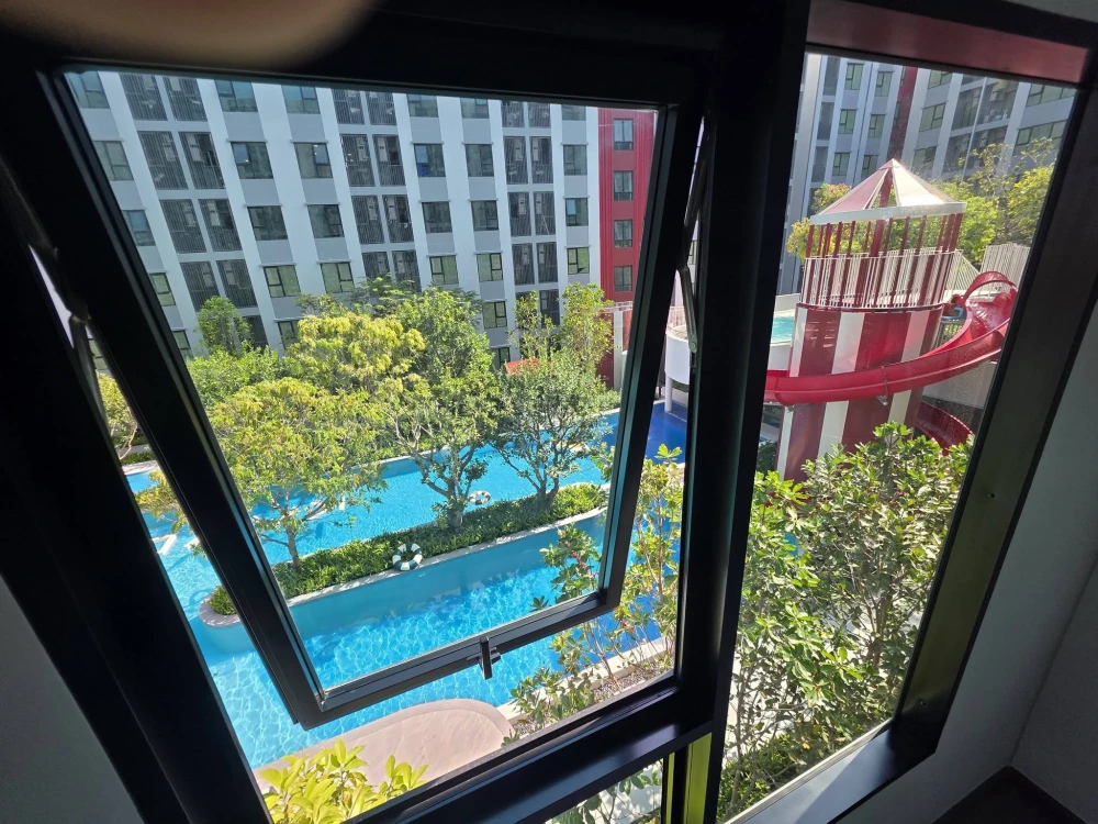 ให้เช่า Kave Wonderland ชั้น 3 วิวสระ  มี Walk-in Closet สนใจจองเลย ด่วนๆ