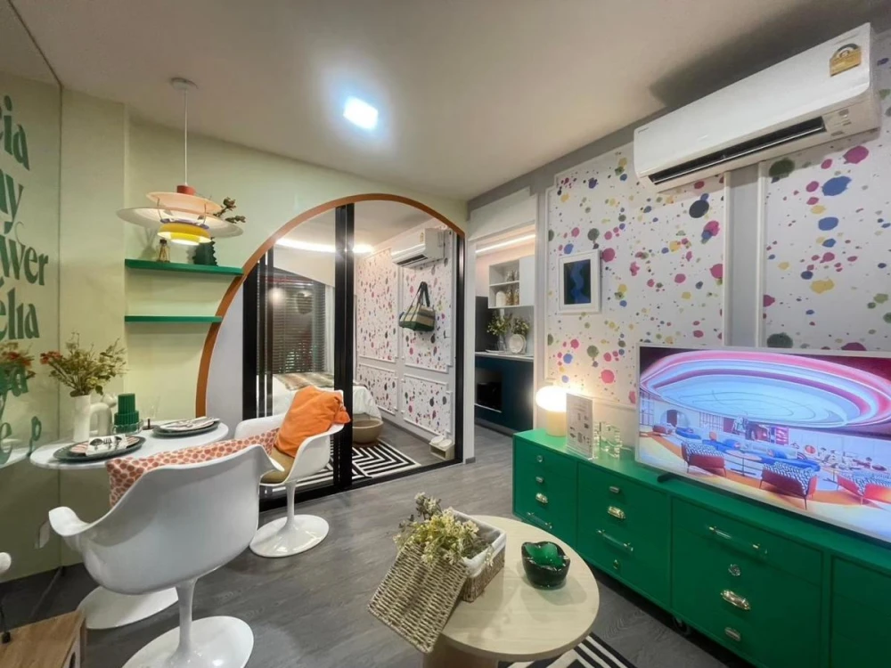 ให้เช่า Kave Wonderland ชั้น 5 ห้องน่าอยู่ พร้อมเฟอร์และเครื่องใช้ไฟฟ้า จองเลย ด่วนๆ