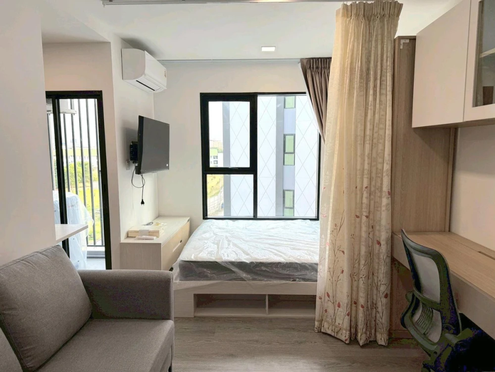 ให้เช่า Kave Wonderland ชั้น 6 ห้องมุม วิวตึก แต่งครบ พร้อมอยู่ จองเลย ห้ามพลาด