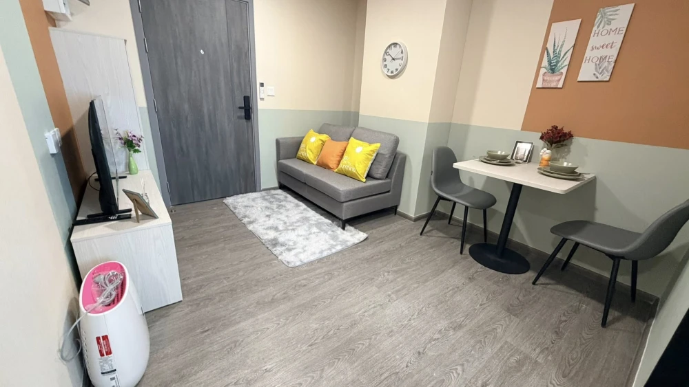 ให้เช่า Kave Wonderland ห้องชั้น 8 มาพร้อมเครื่องใช้ไฟฟ้าครบครัน ดีแบบนี้จะรออะไร