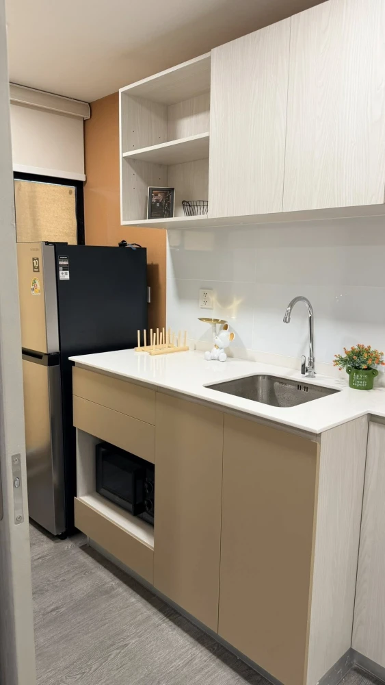 ให้เช่า Kave Wonderland ห้องชั้น 8 มาพร้อมเครื่องใช้ไฟฟ้าครบครัน ดีแบบนี้จะรออะไร