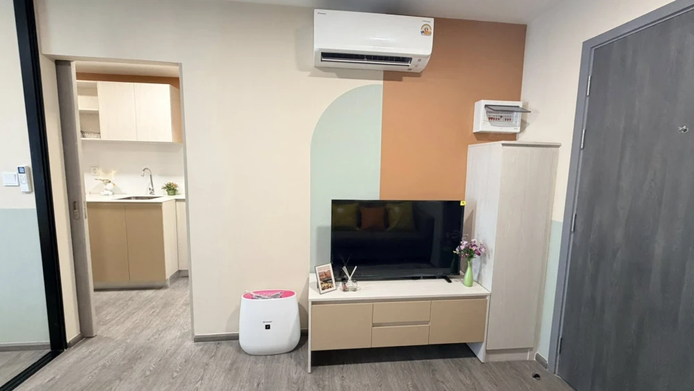 ให้เช่า Kave Wonderland ห้องชั้น 8 มาพร้อมเครื่องใช้ไฟฟ้าครบครัน ดีแบบนี้จะรออะไร