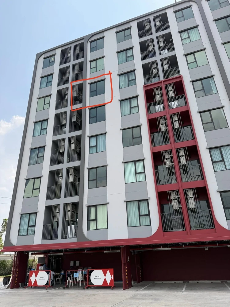 ให้เช่า Kave Wonderland ห้องทิศเหนือ ชั้น 6 เฟอร์นิเจอร์ครบครัน หิ้วกระเป๋าเข้าอยู่ได้เลยจ้า