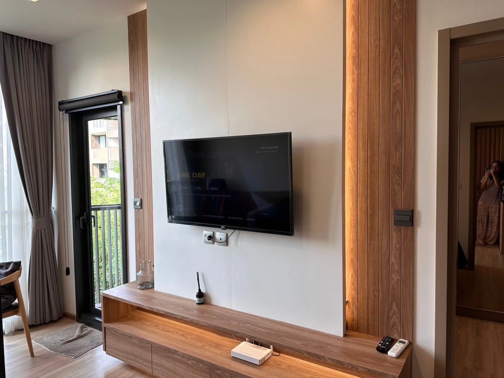 ให้เช่า Kawa Haus Onnut 77 1 ห้องนอน 1 ห้องน้ำ ตกแต่งคุมโทน มาพร้อมเฟอร์ครบครัน จองเลยตอนนี้