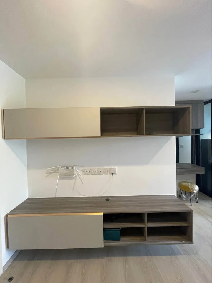 ให้เช่า Kensington Phaholyothin 63 1 ห้องนอน 1 ห้องน้ำ มาพร้อมเฟอร์นิเจอร์ครบครัน หิ้วกระเป๋าเข้าอยู่ได้เลยจ้า