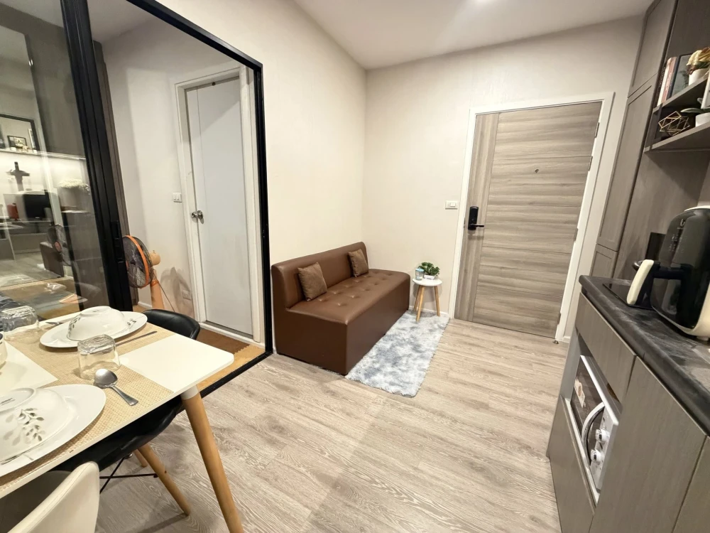 ให้เช่า Kensington Sukhumvit-Theparak 1 ห้องนอน ตกแต่งครบครัน เฟอร์นิเจอร์ครบ หิ้วกระเป๋าเข้าอยู่ได้เลยจ้า