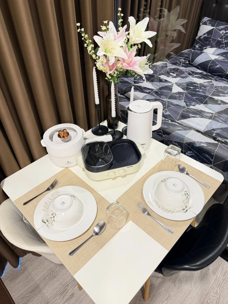 ให้เช่า Kensington Sukhumvit-Theparak 1 ห้องนอน ตกแต่งครบครัน เฟอร์นิเจอร์ครบ หิ้วกระเป๋าเข้าอยู่ได้เลยจ้า