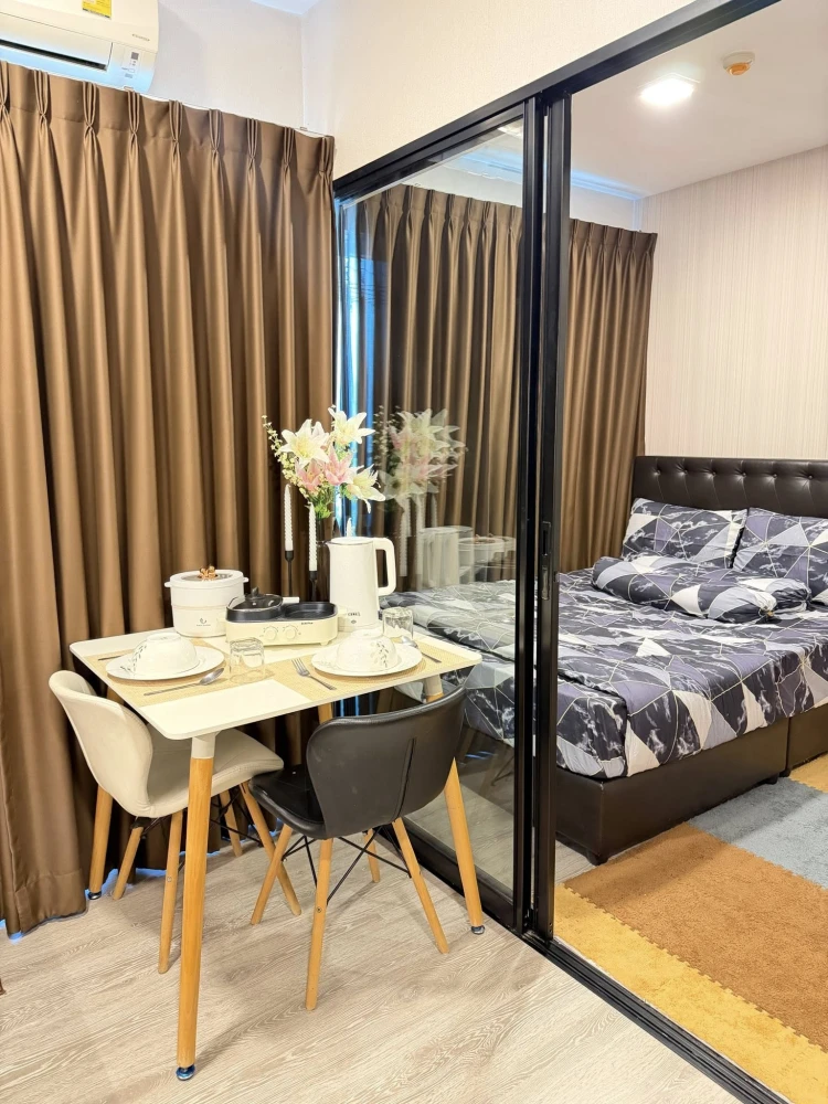 ให้เช่า Kensington Sukhumvit-Theparak 1 ห้องนอน ตกแต่งครบครัน เฟอร์นิเจอร์ครบ หิ้วกระเป๋าเข้าอยู่ได้เลยจ้า