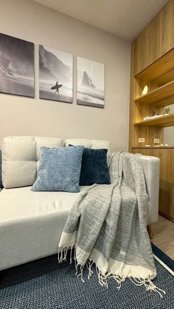 ให้เช่า KLOS Ratchada 7 ห้องแต่งสวยคุมโทน บิ้วอินเฟอร์นิเจอร์อย่างดี จองเลย