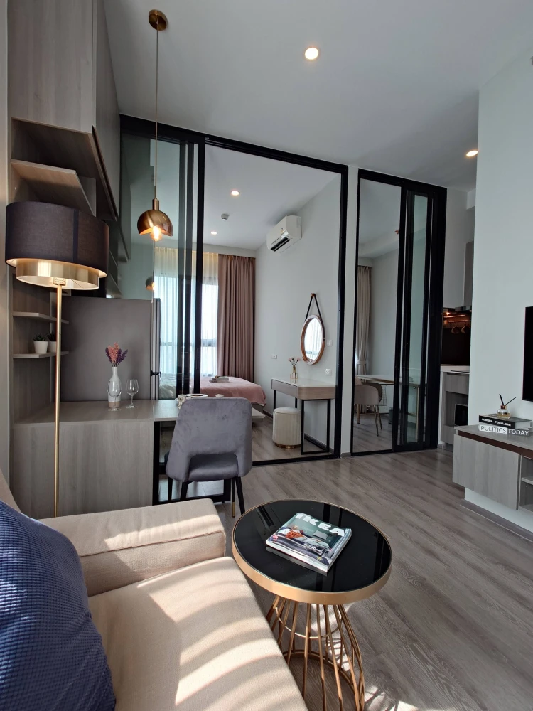 ให้เช่า KnightBridge Prime อ่อนนุช ห้องแต่งน่าอยู่ บิ้วอินท์อย่างดี บอกเลยว่าพลาดแล้วจะเสียดาย