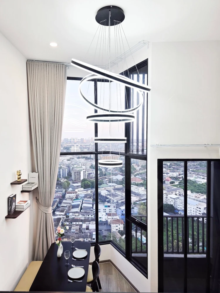 ให้เช่า KNIGHTBRIDGE SPACE RAMA 4 ห้องดูเพล็กซ์ (Duplex) ชั้นสูง วิวโค้งแม่น้ำที่เป็นมงคล ฮวงจุ้ยดีเยี่ยม ห้ามพลาด