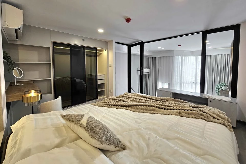 ให้เช่า KnightBridge Space Rama 4 ห้องแต่งสวยครบครัน บิ้วอินเฟอร์นิเจอร์อย่างดี พลาดแล้วจะเสียใจ
