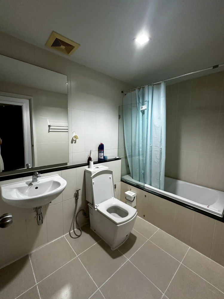 ให้เช่า Knightsbridge Bearing Sukhumvit 107 ห้องพร้อมอยู่ เฟอร์พร้อม ชั้นสูง น่าอยู่ จองเลย