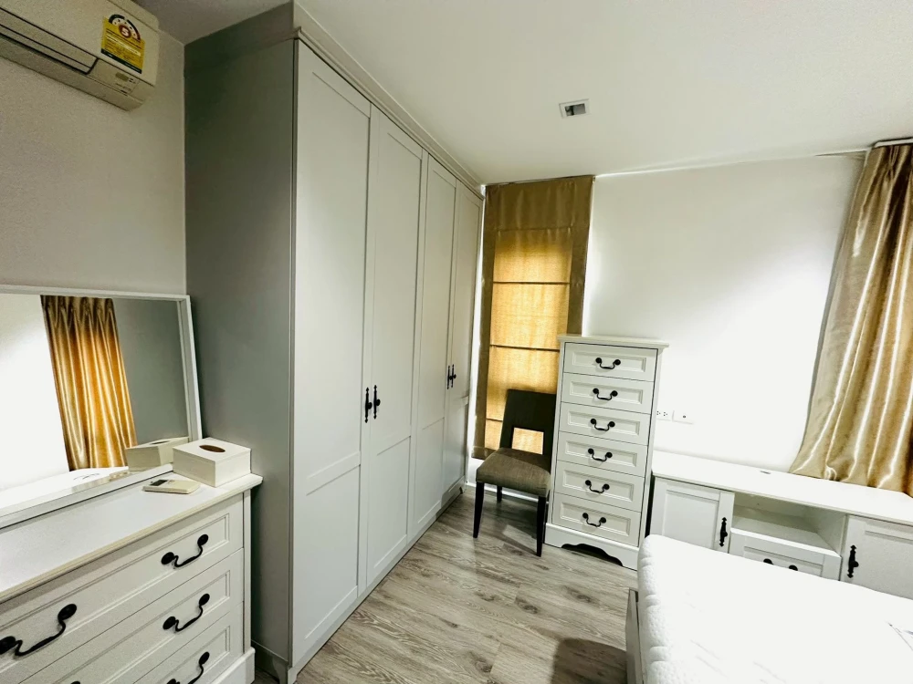 ให้เช่า Knightsbridge Bearing Sukhumvit 107 ห้องพร้อมอยู่ เฟอร์พร้อม ชั้นสูง น่าอยู่ จองเลย