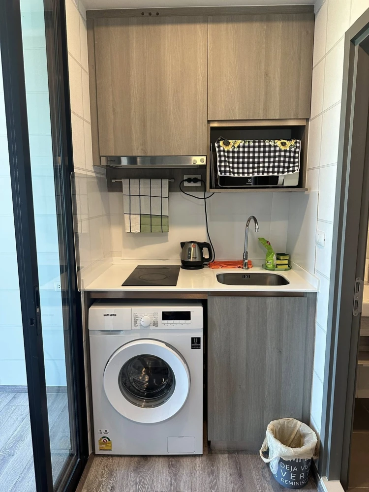 ให้เช่า KnightsBridge Collage Sukhumvit 107 เฟอร์นิเจอร์ครบครัน หิ้วกระเป๋าใบเดียวเข้าอยู่ได้เลย