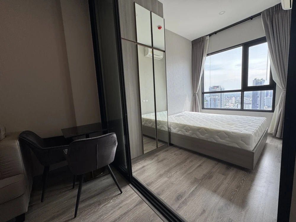 ให้เช่า KnightsBridge Prime On-Nut คอนโดชั้นสูง เฟอร์นิเจอร์และเครื่องใช้ไฟฟ้าครบ พร้อมเข้าอยู่