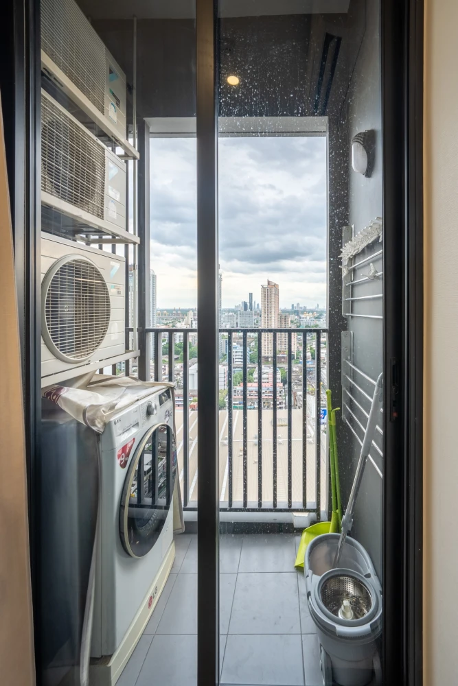 ขาย ให้เช่า Knightsbridge Prime On-nut ชั้น 25 ห้องมุมเป็นส่วนตัว แบบ 1 Bed Plus พลาดแล้วจะเสียใจ