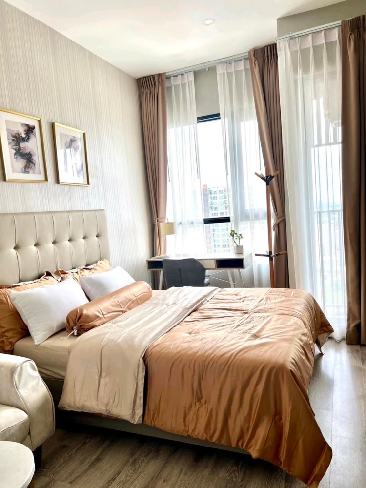 ให้เช่า KnightsBridge Prime On-Nut ชั้น 28 ห้องสวย ตกแต่งครบครัน น่าอยู่ จองเลยจ้า