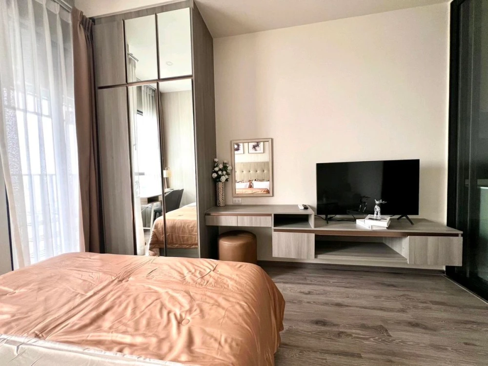 ให้เช่า KnightsBridge Prime On-Nut ชั้น 28 ห้องสวย ตกแต่งครบครัน น่าอยู่ จองเลยจ้า