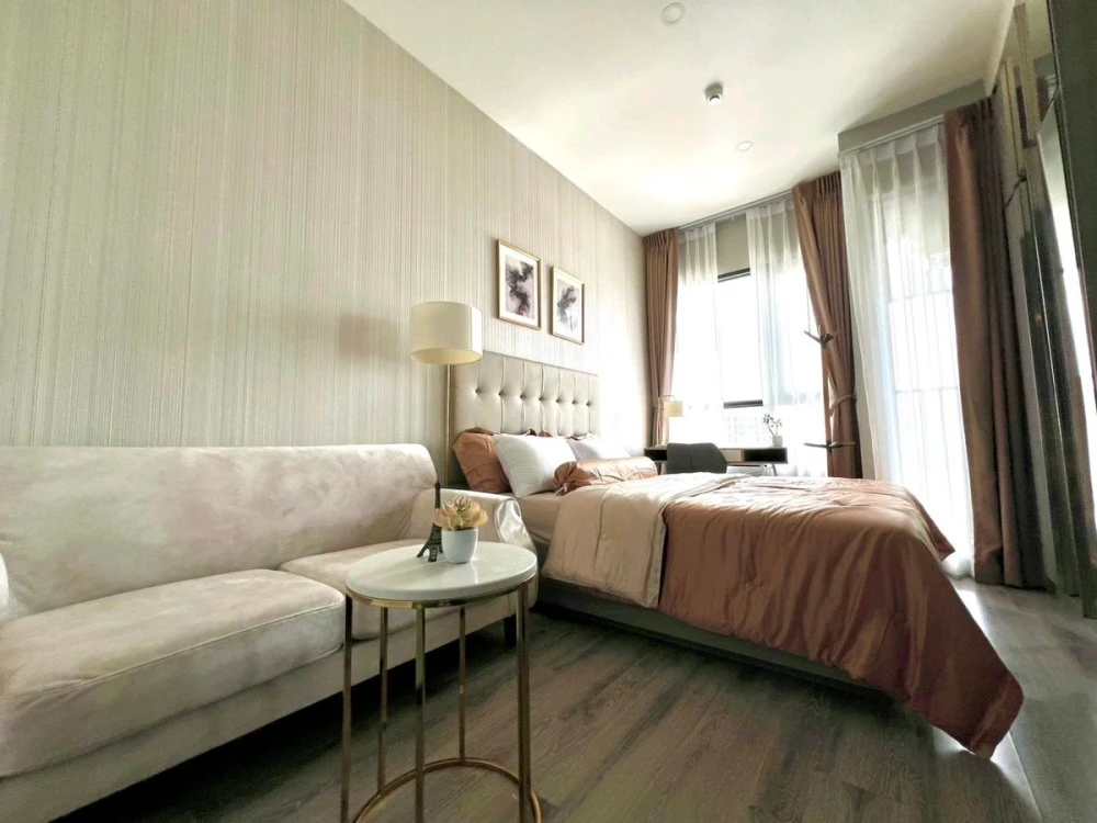 ให้เช่า KnightsBridge Prime On-Nut ชั้น 28 ห้องสวย ตกแต่งครบครัน น่าอยู่ จองเลยจ้า